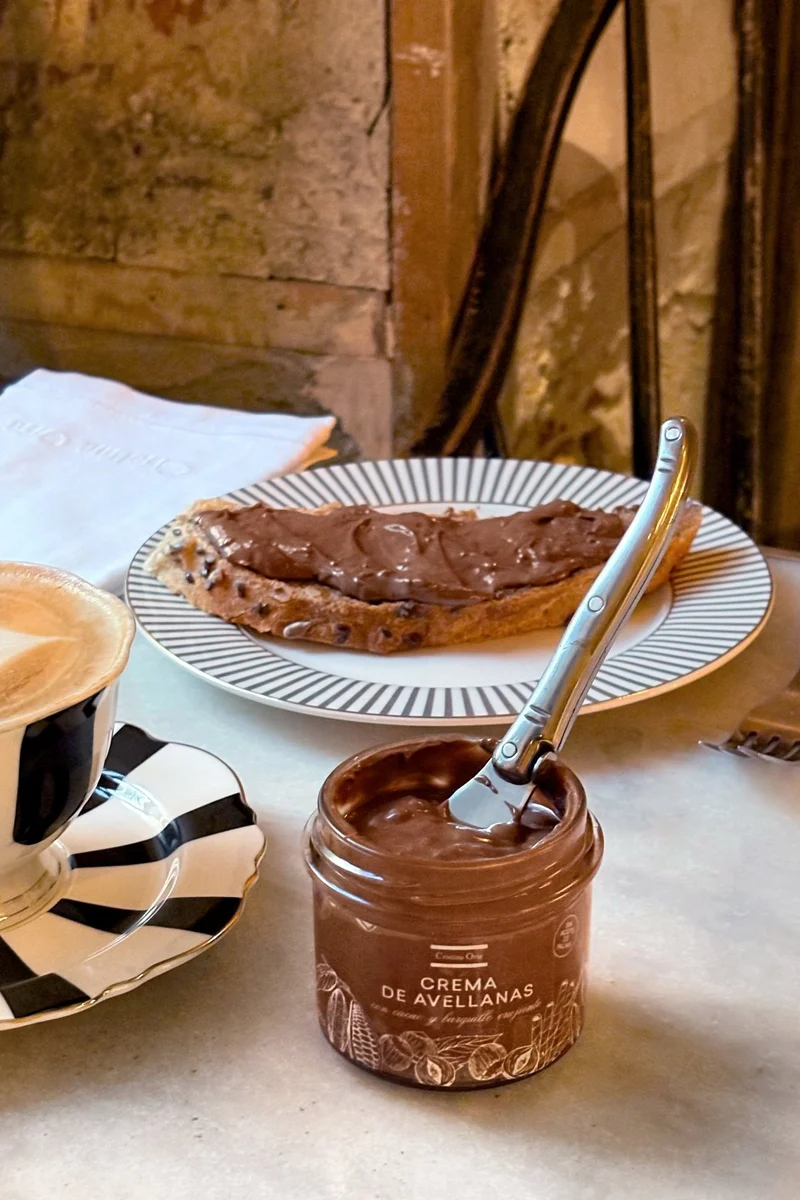 Crema De Avellanas Con Cacao Y Barquillo Crujiente 100 G