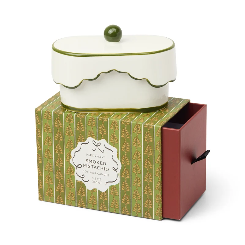 Vela de Cerámica Chérie Smoked Pistachio