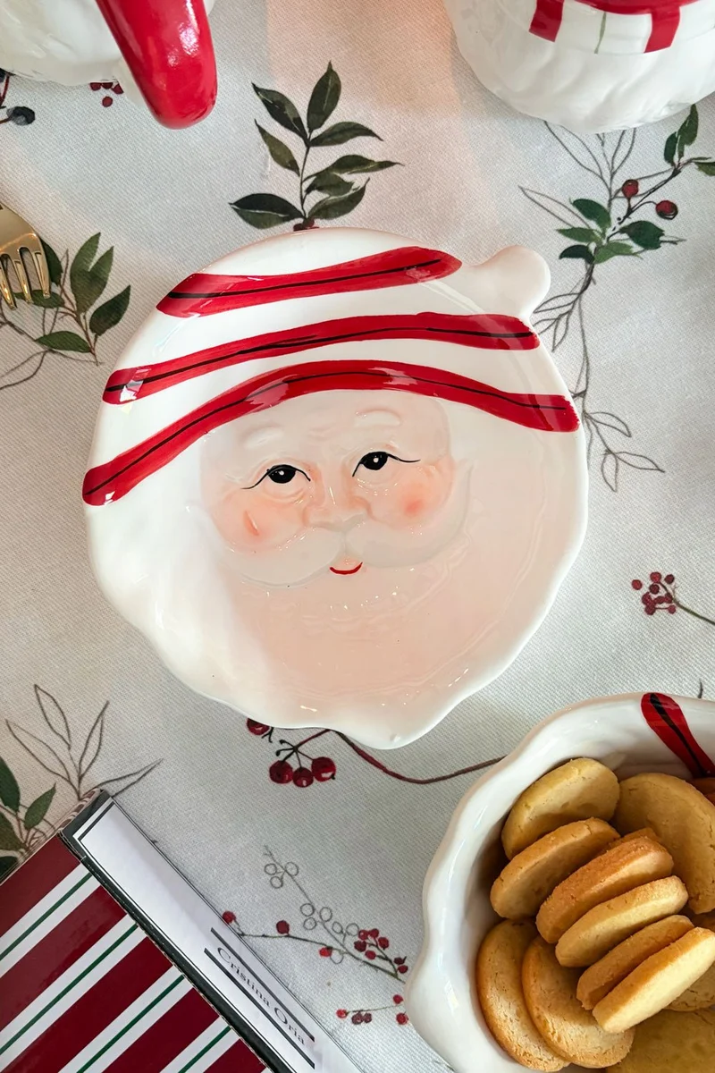Cuenco Con Diseño De Papá Noel