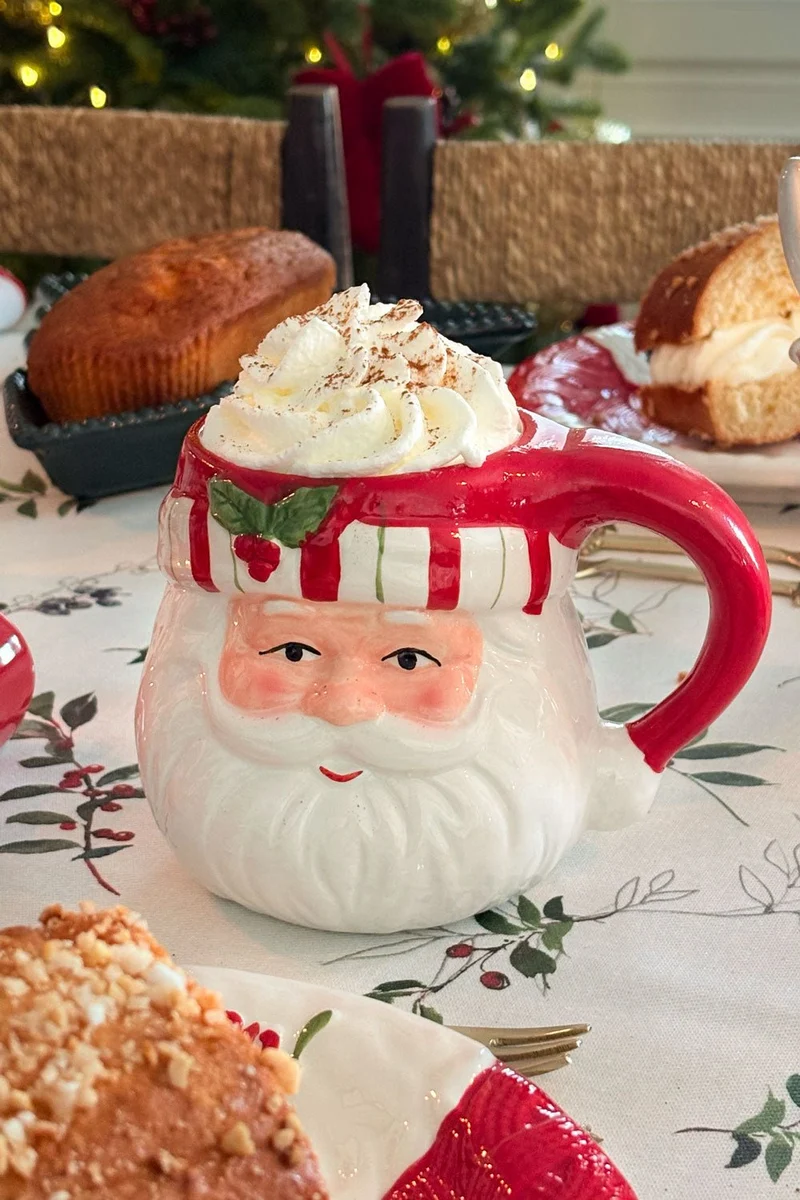 Taza Con Diseño De Papá Noel