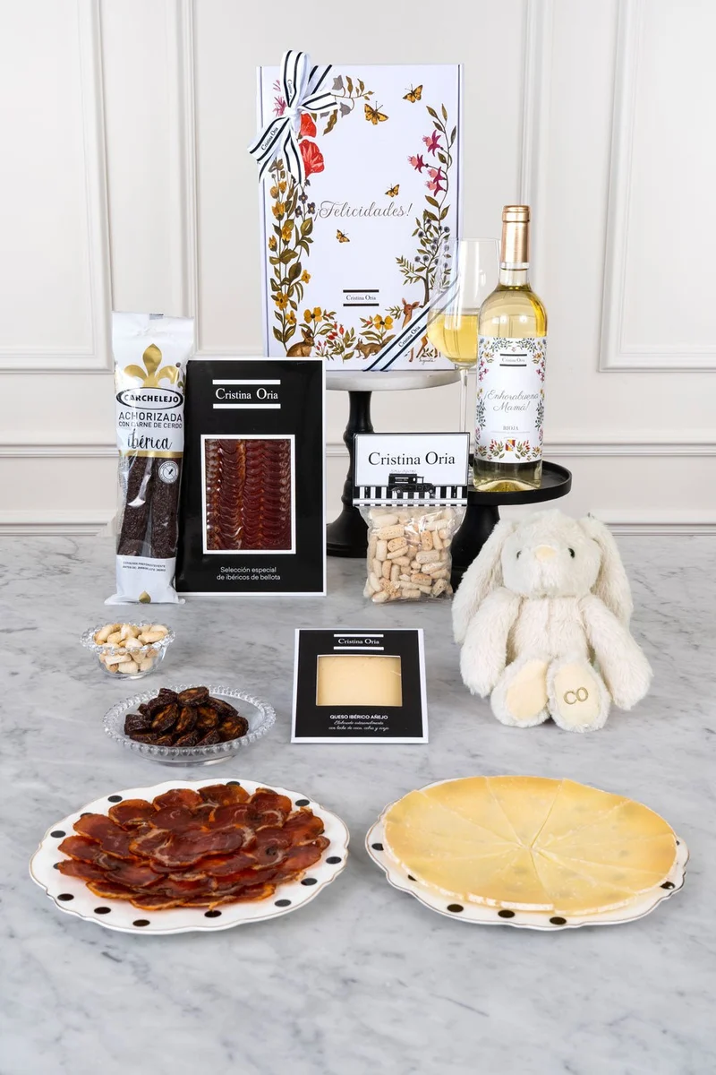 Caja Recién Mamá Aperitivo Gourmet & Conejo Blanco CO