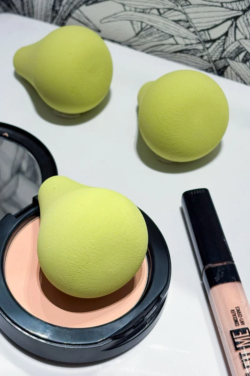 Juego De 3 Esponjas De Maquillaje Kawaii