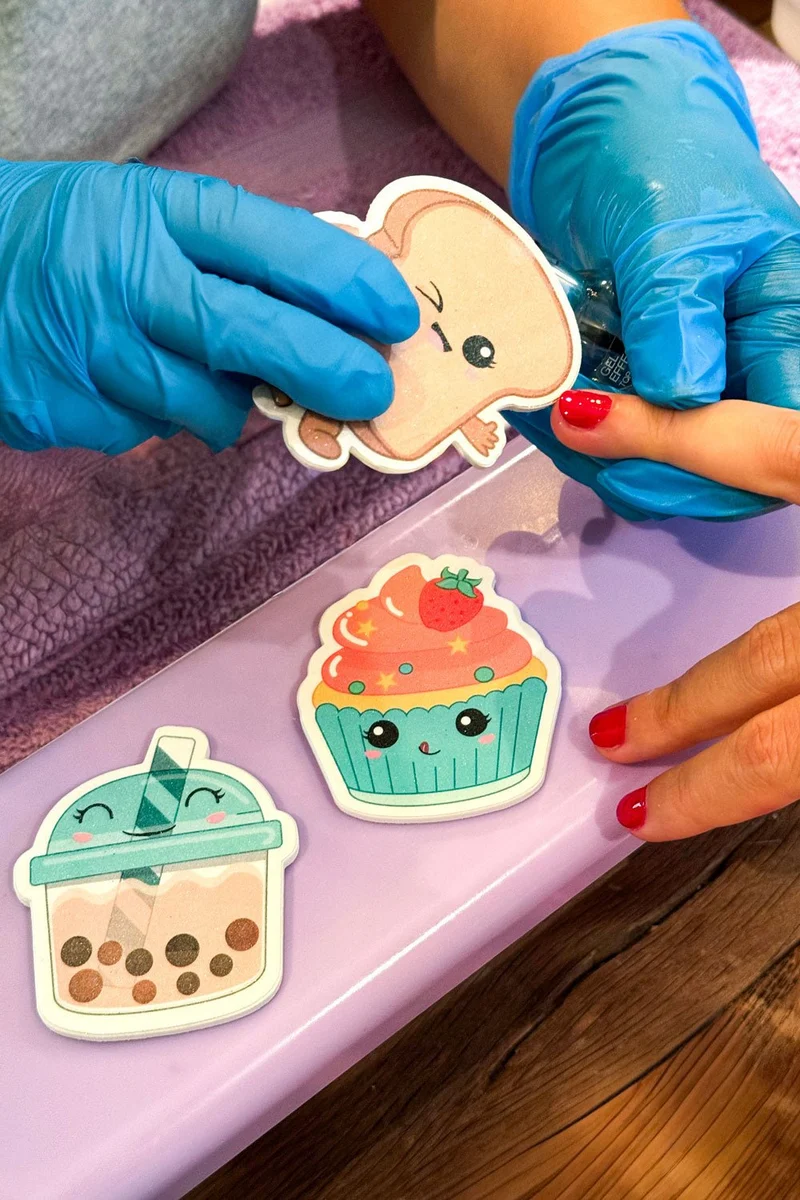 Juego De 3 Limas De Uñas Kawaii
