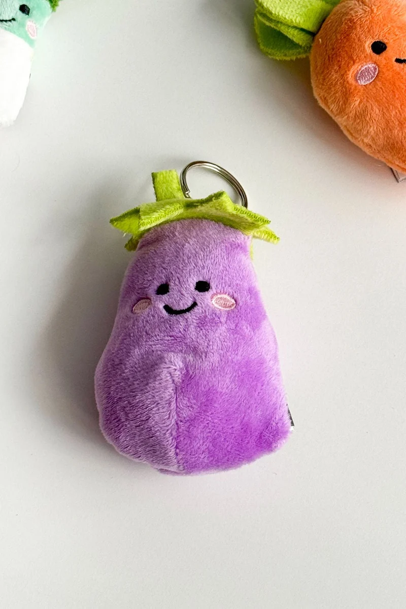 Llavero Peluches Verduras Kawaii