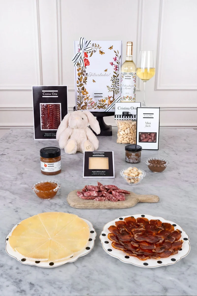 Caja Recién Mamá Picoteo Gourmet & Conejo Blanco CO