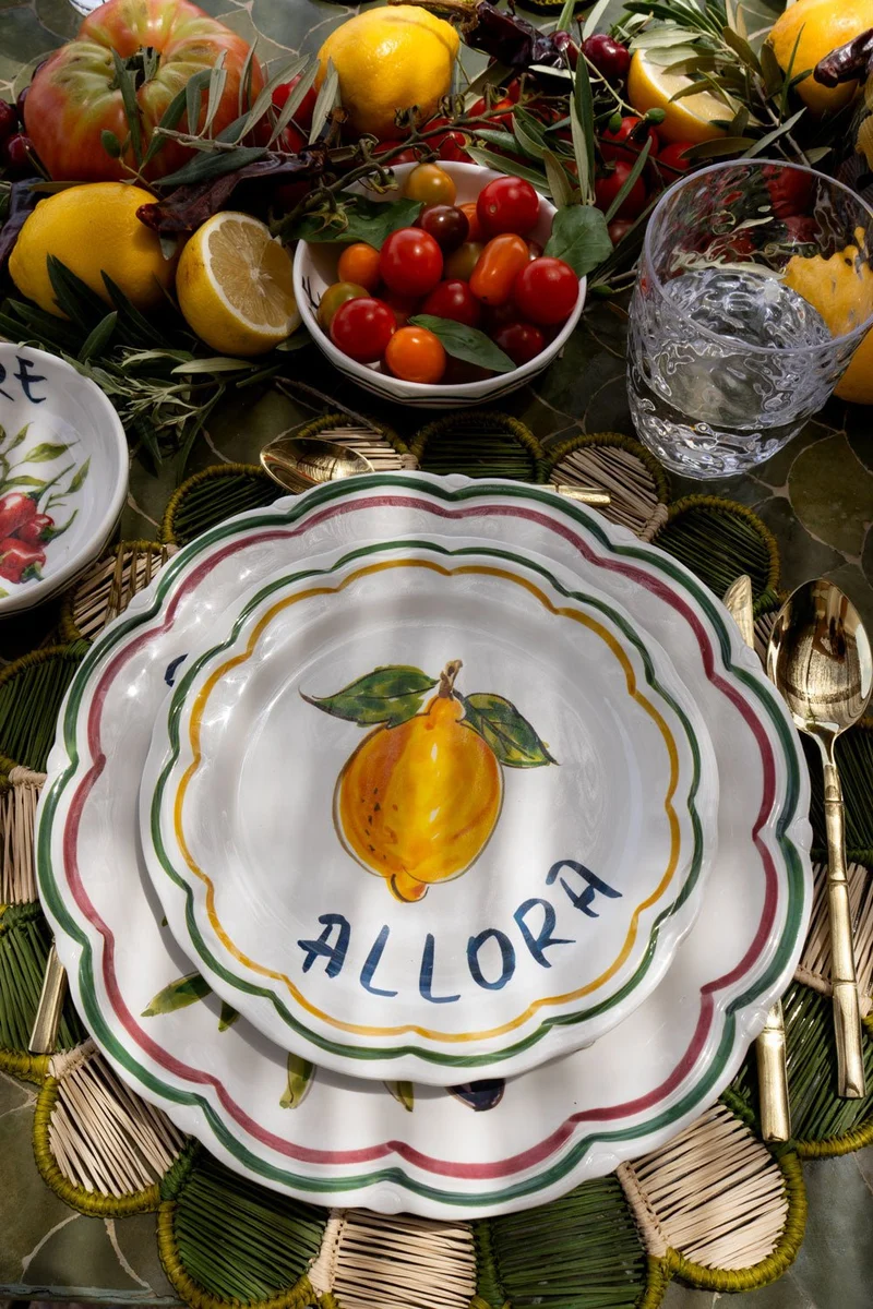 Plato De Postre De Melamina Dolce Vita