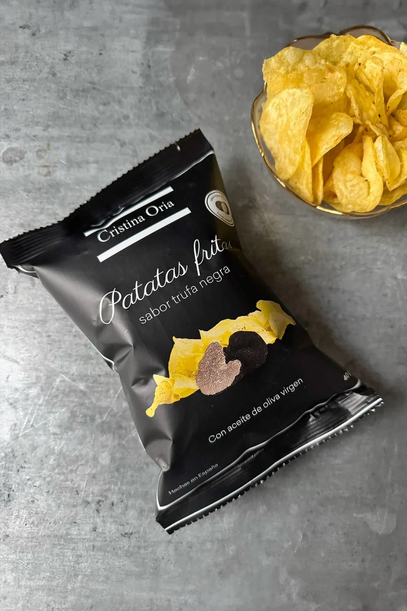 Patatas Fritas Con Sabor Trufa Negra 40 G
