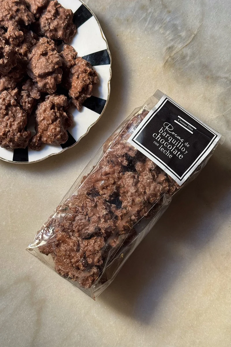 Bolsa Rocas De Barquillo Y Chocolate Con Leche