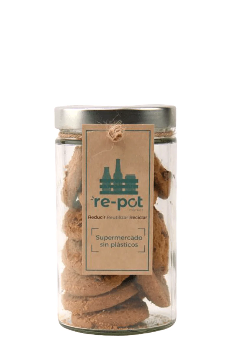 Cookies de Chocolate en vidrio retornable 250 g