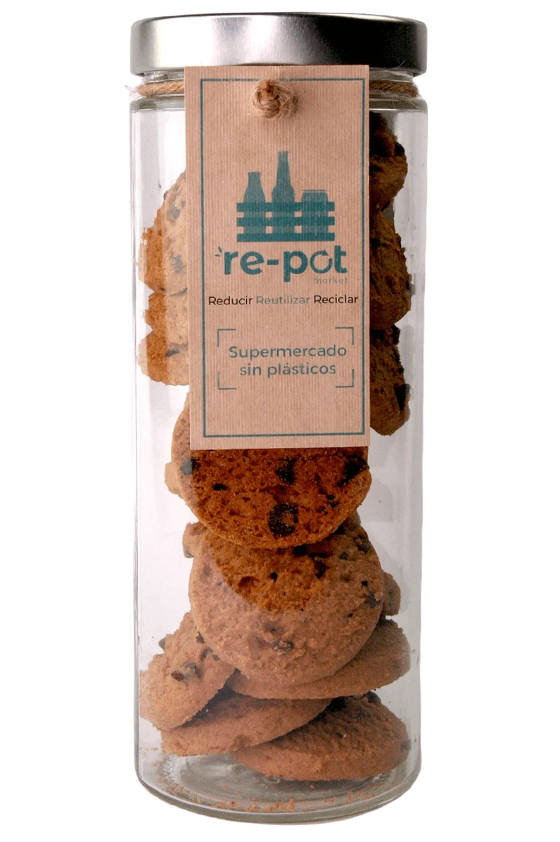 Cookies de Chocolate en vidrio retornable 350 g