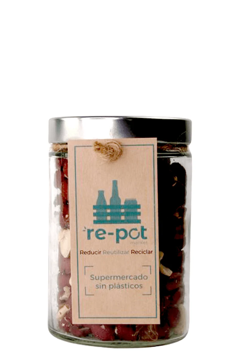 Cacahuete Crudo con Piel en vidrio retornable 300 g