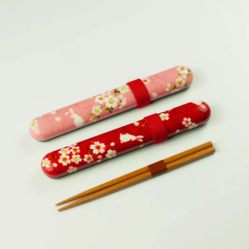 Sakura Usagi Chopsticks Set