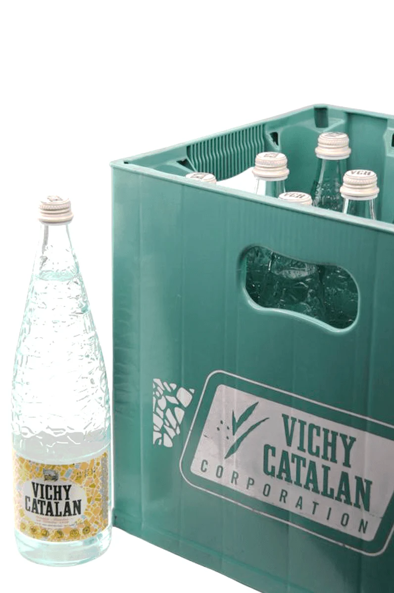 Vichy Catalán en vidrio retornable 1L - Pack 12 Ud