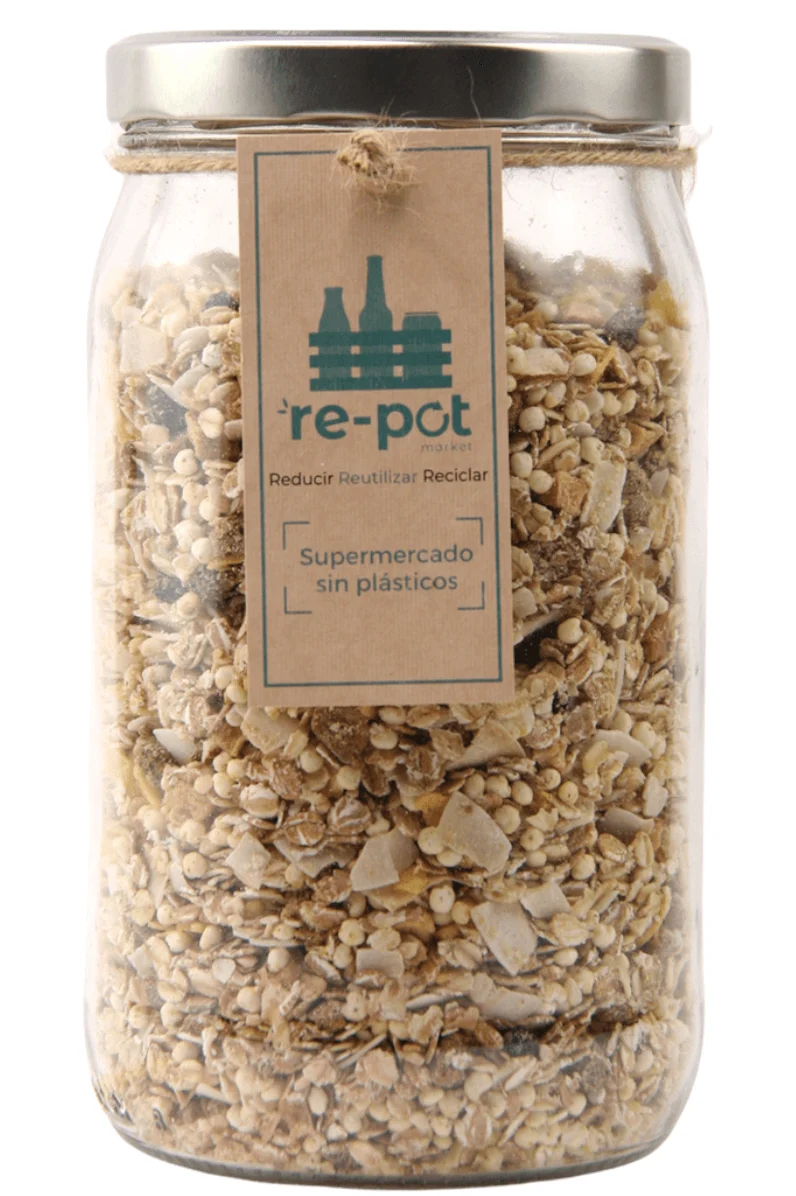 Muesli de Frutas ECO en vidrio retornable 750 g