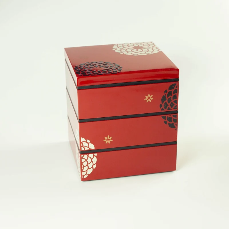 Ojyu Picnic Bento Box | Red (18cm)