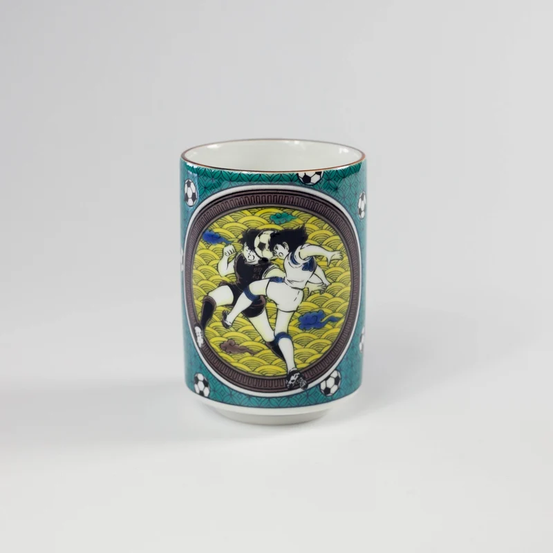 Captain Tsubasa Kutani Ware Yunomi Tea Cup