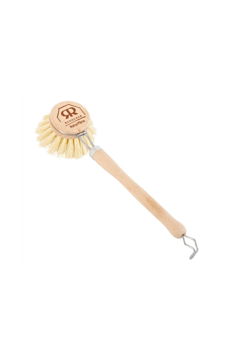 Cepillo fregar ollas redondo con cabezal (5cm) haya / fibra (vegetal)