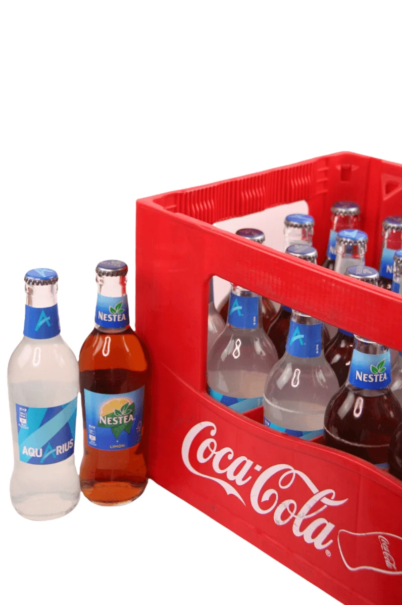 Aquarius Limón 300ml + Fuze Tea limón 300ml 24 ud