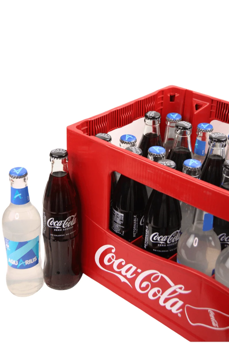 Coca Cola Zero 350ml + Aquarius Limón 300ml