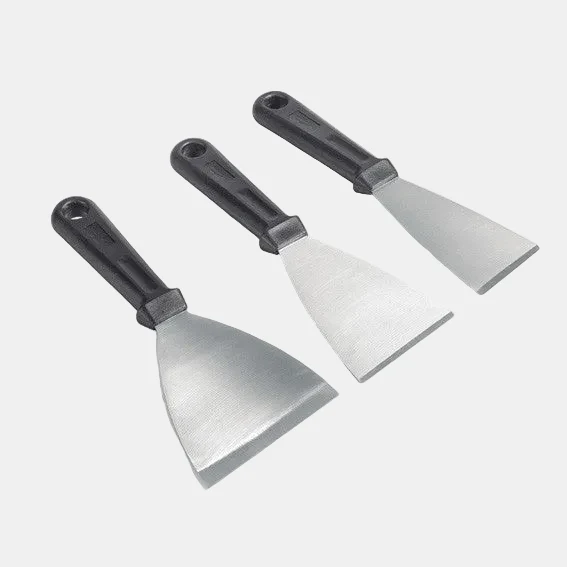 Espátula para plancha con mango sólido. Varias medidas - 1 Ud.