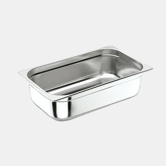 Cubeta acero inox tamaño GN 1/1. 53 x 32,5 cm. Varias alturas - 1 Ud.