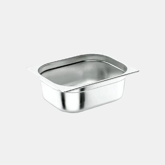 Cubeta acero inox tamaño GN 1/9. 17,6 x 10,8 cm. Varias alturas - 1 Ud.
