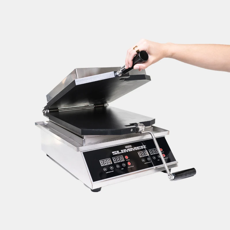 Slimmer plancha de presión mecánica