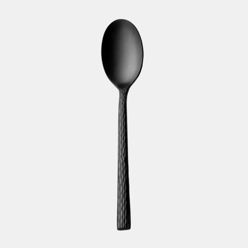 Cuchara mesa Olive Matt Black. 20 cm - 12 Uds.