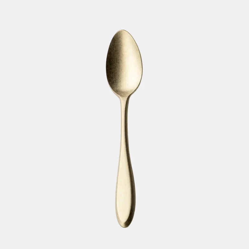 Cuchara de postre Alejandria Champagne. 18,6 cm - 12 Uds.