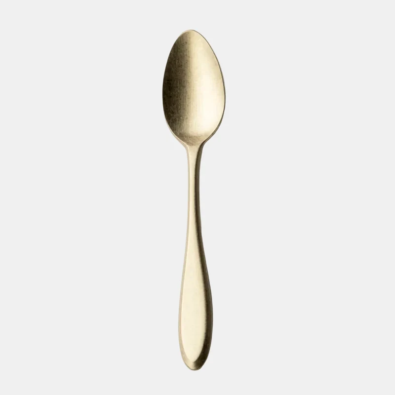 Cuchara de café Alejandria Champagne. 13,7 cm - 12 Uds