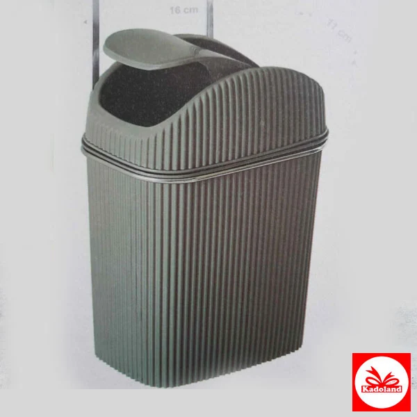 Vip Ahmet Metal Askılı Plastik Orta Boy Çöp Kovası | vp-510
