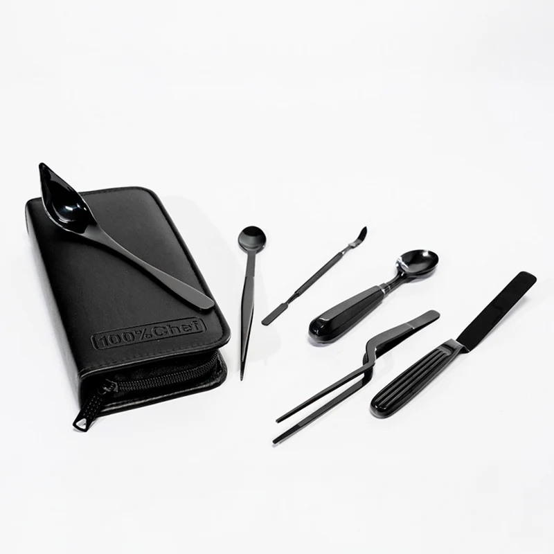 Kit emplatado top chef signature negro - 1 Ud
