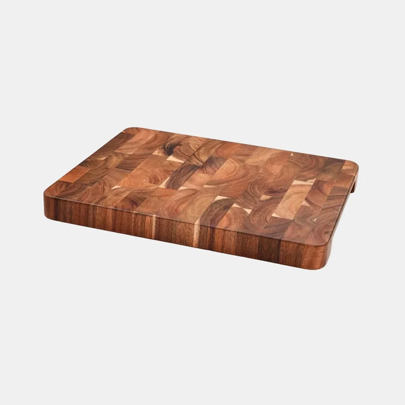 Tabla de madera de acacia. 40 x 32 x 3.8 cm - 1 Ud.