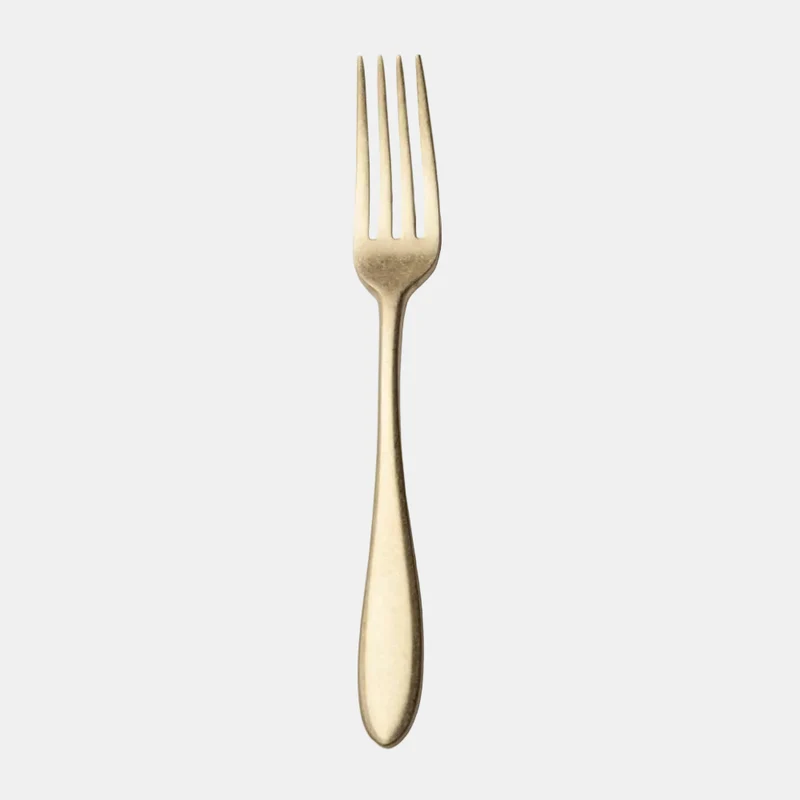 Tenedor postre Alejandria Champagne. 18.2 cm - 12 Uds.