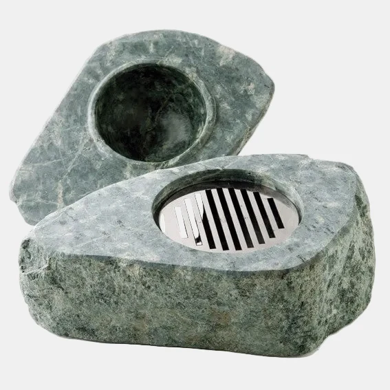 Mini bbq de piedra. 15 x 11 x 2 cm - 1 Ud.