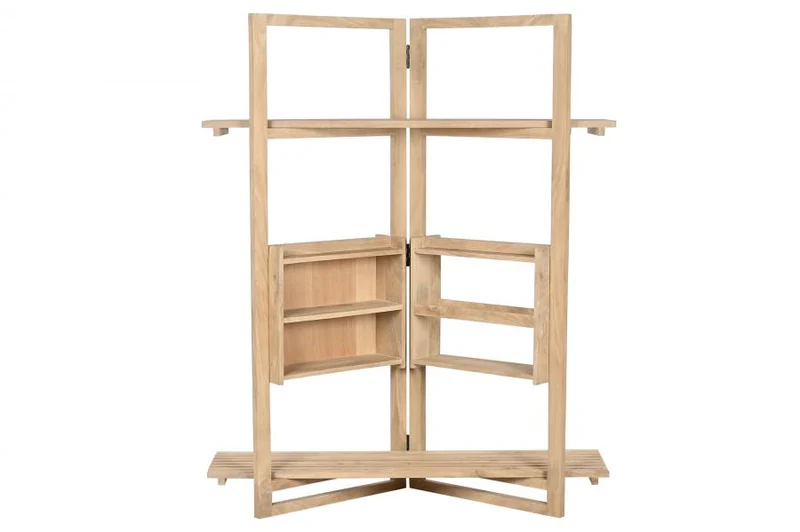 ESTANTERIA MANGO MDF 130X35X160 NATURAL