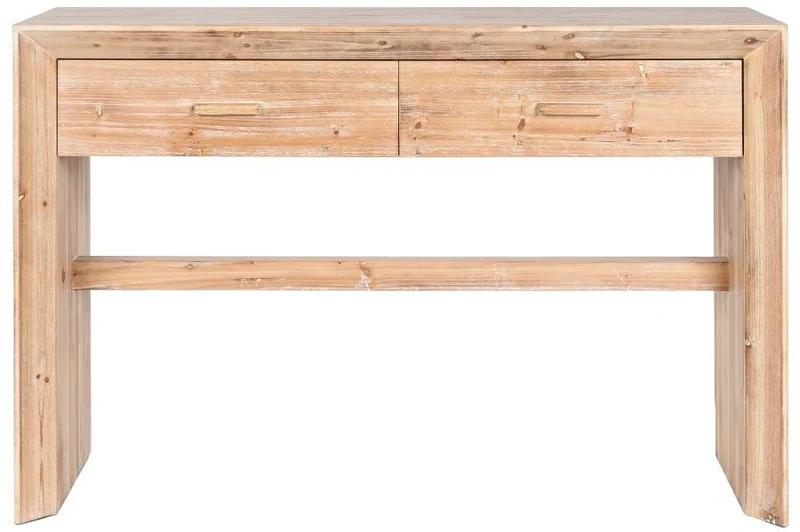 CONSOLA ABETO MDF 120X40X80 NATURAL