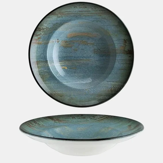 Plato rissoto porcelana Omeya. ø28 x 5,5 cm - 6 Uds.
