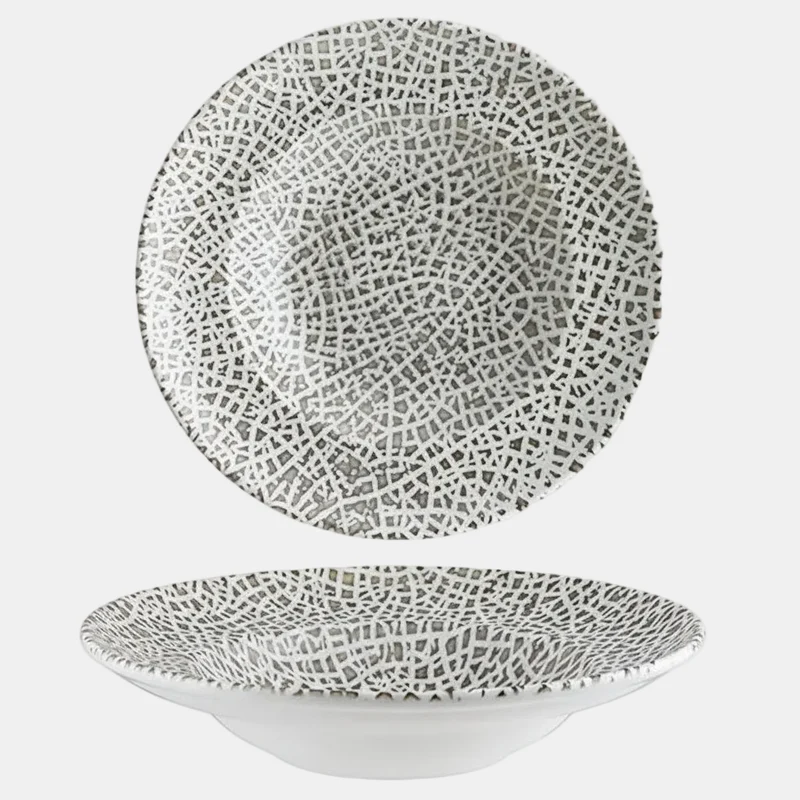 Plato rissoto porcelana Taipan. ø28 x 5,5 cm - 6 Uds.