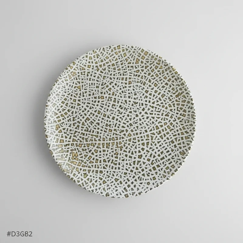 Plato llano porcelana Taipan. Varias medidas - 12 Uds.