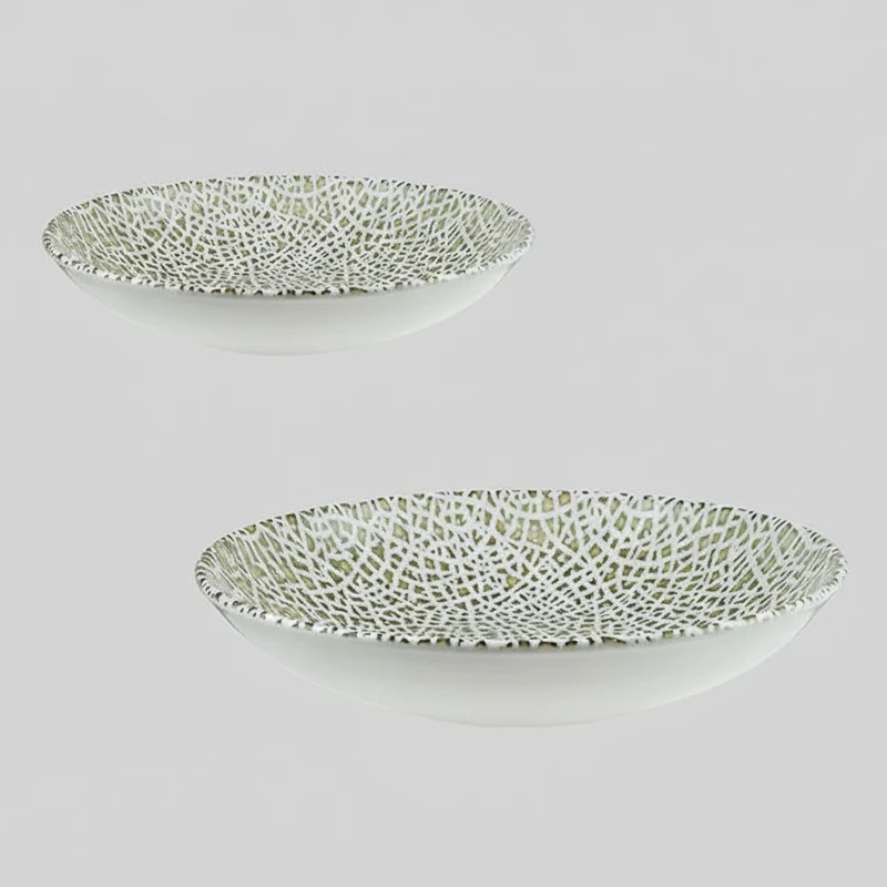 Ensaladera gourmet porcelana Taipan. Varias medidas - 6 Uds.