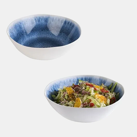 Bowl de melamina para buffet. Blue Ocean. ø30,5 x 9 cm. 3 L - 1 Ud.