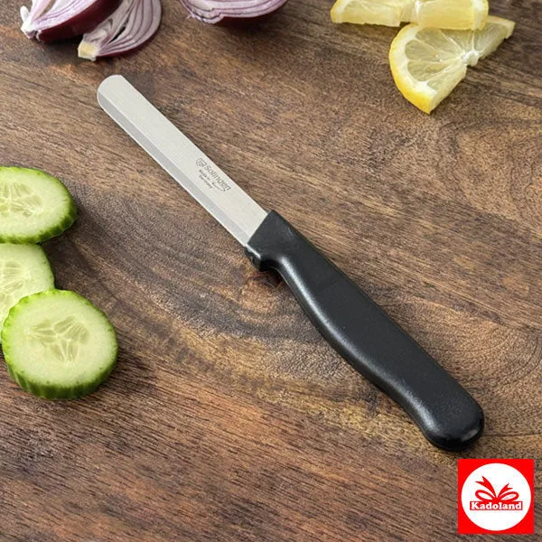 Solingen Mes met Kartel | Tırtıklı Solingen Bıçağı | Paslanmaz çelik | Genis Model | 22cm