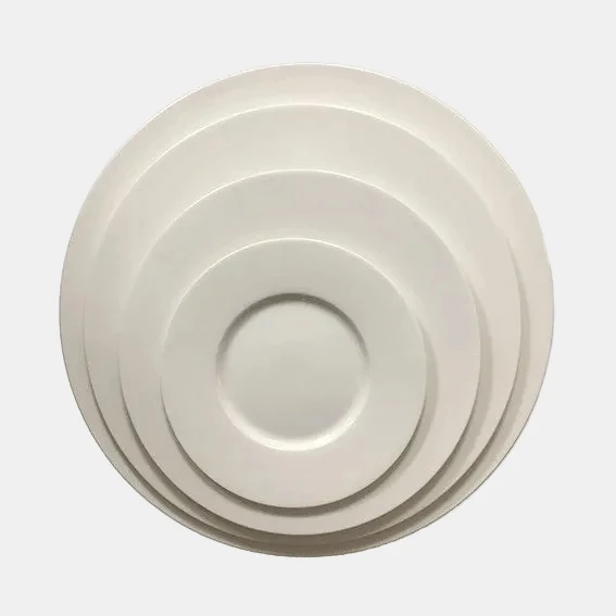 Plato llano Bone China. Varias medidas - 6 Uds.