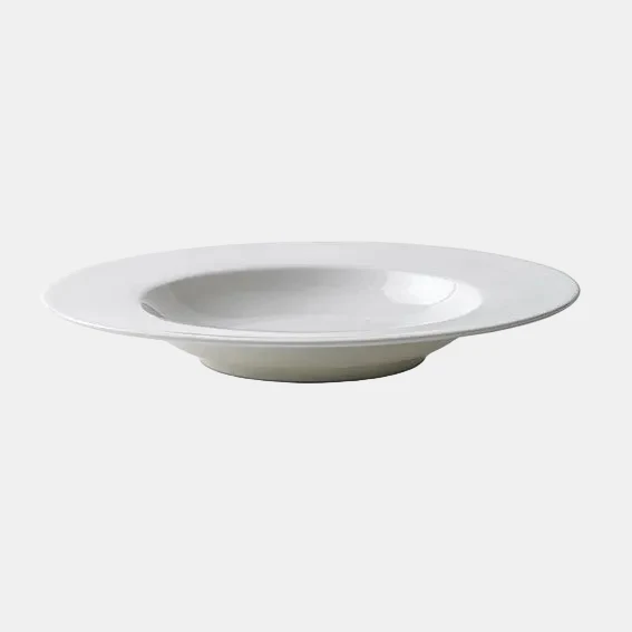 Plato hondo Bone China. ø23cm - 6 Uds.