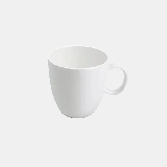 Taza de café Perla Siloxiht blanca. 23 cl - 4 Uds.