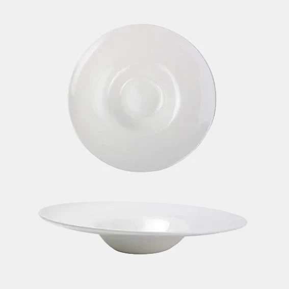 Plato degustación Perla Siloxiht blanca. 27,5 x 13 x 4 cm - 4 Uds.