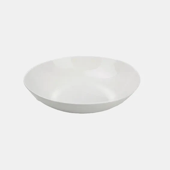 Ensaladera Perla Siloxiht blanca. ø25 x 5,5 cm - 4 Uds.