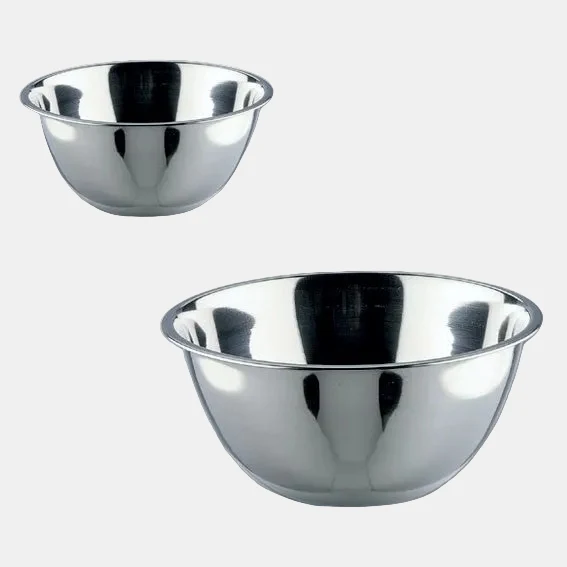 Bowl cónico acero inox para cocina. Varias medidas - 1 Ud.