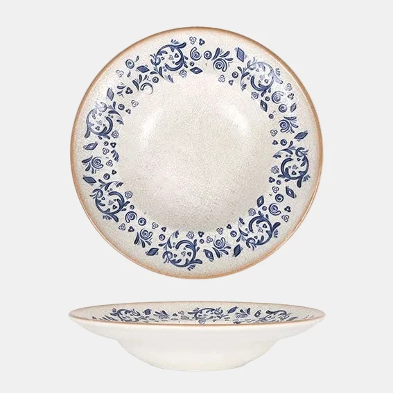 Plato pasta porcelana Laudum. Varias medidas - 6 Uds.
